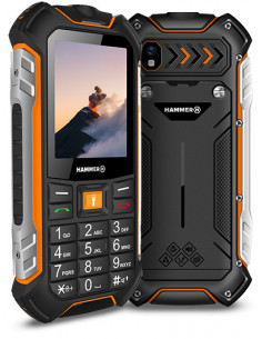 Hammer Boost 4G VoLTE 2.4" IP68 Orange Black