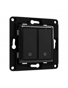 Shelly Interruptor Pared Switch 2 Negro