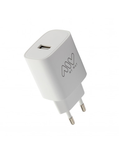 myway transformador USB A 15W blanco