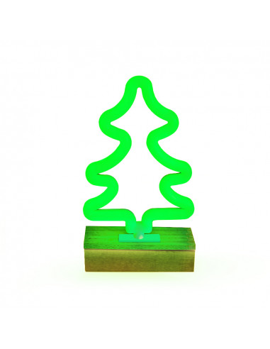 Forever Neon Wood Stand LED TREE...