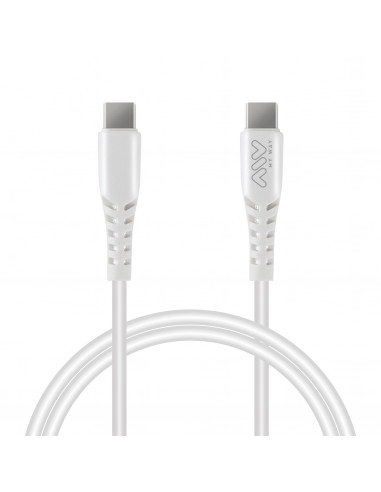 myway cable Tipo C-Tipo C 60W 1m blanco