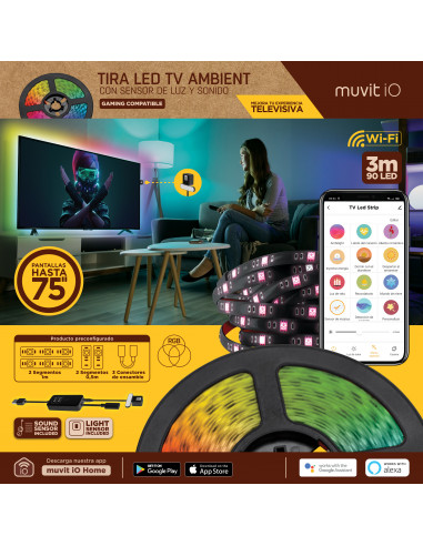 Tira de Luces LED TV Light USB RGB - Todo Mall