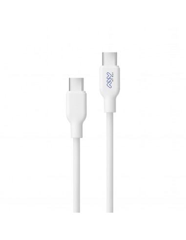myway cable Tipo C-Tipo C 60W 1m blanco