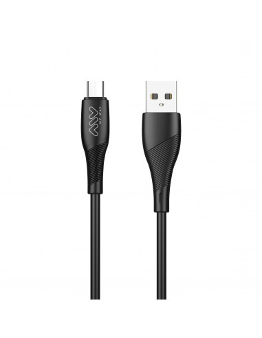myway cable USB-Micro USB 2.1A 1m negro