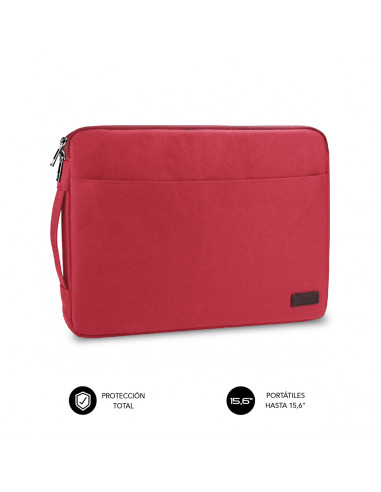 Subblim Urban bolsa portátil 15,6" rojo